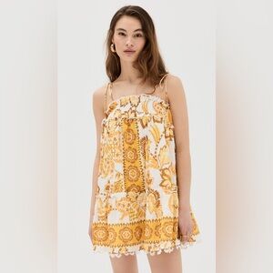 Farm Rio Aura Floral Minu Dress Small